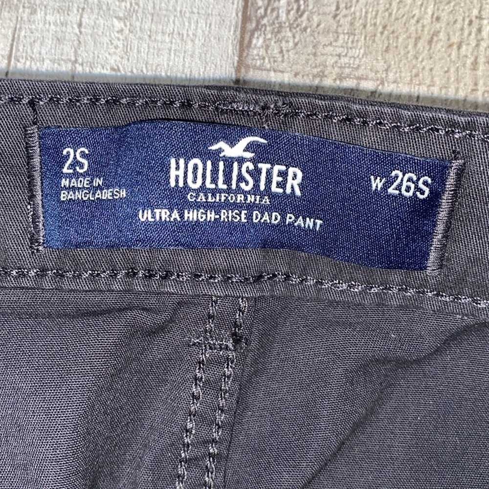 Hollister ultra high rise dad pant new with tags size 2S - Picture 3 of 9